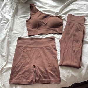 Women's Brown Intimate Set